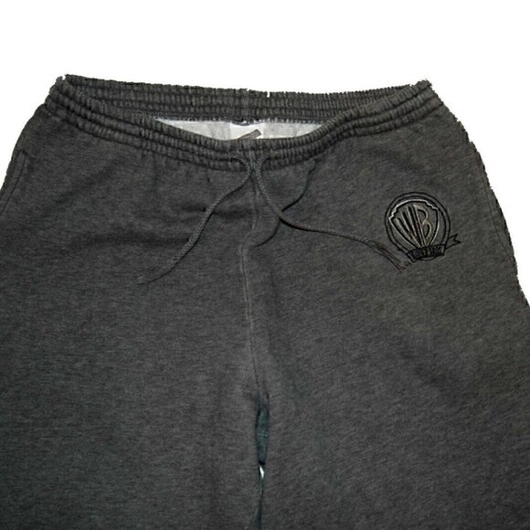 Warner Bros Studio Authentic Sweatpants  Gray Grey Men's Size L  Original - Picture 2 of 7